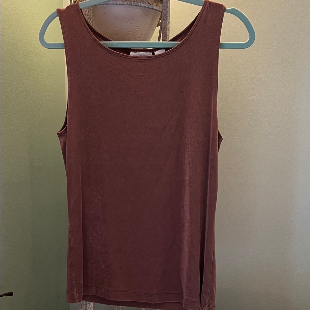 Chico's Chocolate Brown Tank Top